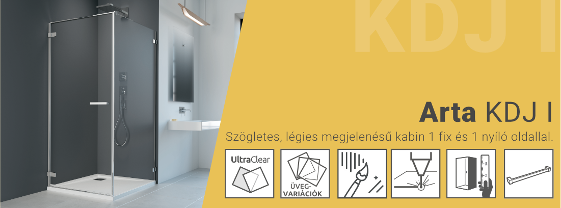 Radaway Arta KDJ I zuhanykabin